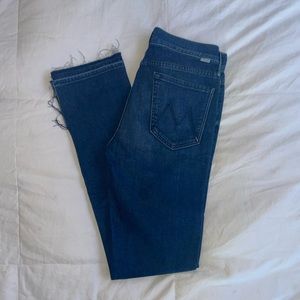 MOTHER jeans - Rascal Slit uncut hem